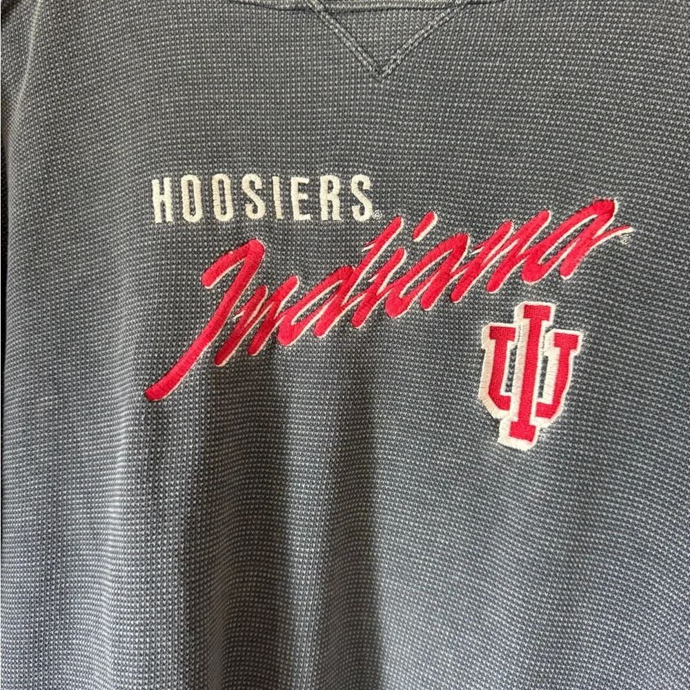 Vintage Indiana Hoosiers Blue Sweatshirt - Picture 2 of 4